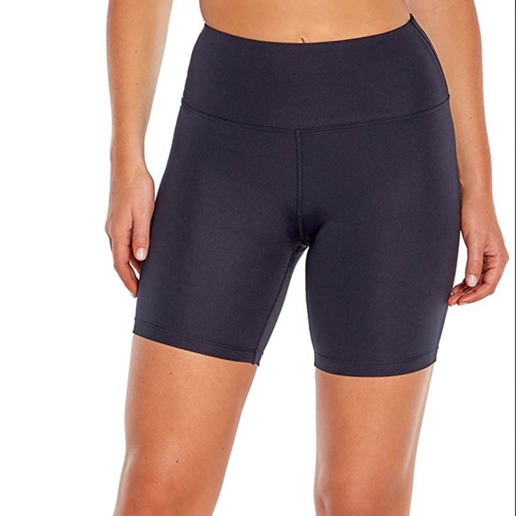 NEW Bally  Fitness Women's High Rise 7" Bike Shorts -2 Pack Size Small - Picture 2 of 8